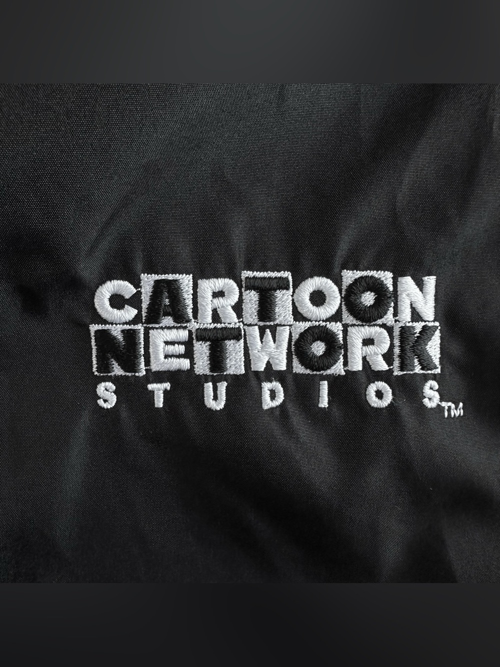 Cartoon Network Cast Member Black Windbreaker Zip Jacket